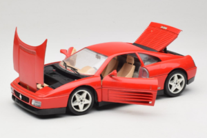 Ferrari 348tb Raudonas Bburago 1:18 3039-R1 Metalas - nuotrauka 2 iš 8