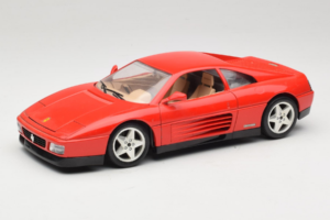 Ferrari 348tb Raudonas Bburago 1:18 3039-R1 Metalas