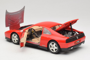 Ferrari 348tb Raudonas Bburago 1:18 3039-R1 Metalas - nuotrauka 5 iš 8