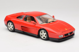 Ferrari 348tb Raudonas Bburago 1:18 3039-R1 Metalas - nuotrauka 6 iš 8