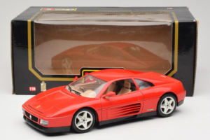 Ferrari 348tb Raudonas Bburago 1:18 3039-R1 Metalas - nuotrauka 8 iš 8
