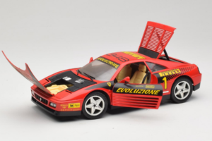 Ferrari 348 ts Evoluzione #1 Raudonas Mira 1:18 6112 Metalas - nuotrauka 2 iš 8