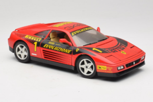 Ferrari 348 ts Evoluzione #1 Raudonas Mira 1:18 6112 Metalas - nuotrauka 6 iš 8