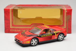Ferrari 348 ts Evoluzione #1 Raudonas Mira 1:18 6112 Metalas - nuotrauka 8 iš 8