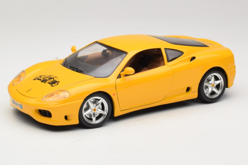 Ferrari 360 Modena 25 Jahre FMC Geltonas Bburago 1:18 3358-Y1 Metalas