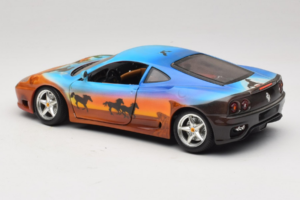 Ferrari 360 Modena Bracio Gotz Running Horses Livery Bburago 1:18 3358-B1 Metalas - nuotrauka 7 iš 8