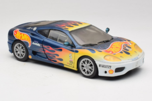 Ferrari 360 Modena Challenge #5 Hot Wheels Purple Fire Livery 1999 Bburago 1:18 29619 Metalas - nuotrauka 6 iš 8