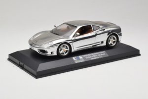 Ferrari 360 Modena Chrome Silver Riboto Leidimo Exclusive Cars 1:18 EC004 Metalas - nuotrauka 2 iš 9