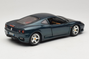 Ferrari 360 Modena Tamsiai Žalias Metallic Bburago 1:18 3358-G2 Metalas - nuotrauka 2 iš 7