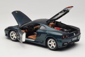 Ferrari 360 Modena Tamsiai Žalias Metallic Bburago 1:18 3358-G2 Metalas - nuotrauka 4 iš 7
