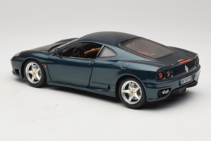 Ferrari 360 Modena Tamsiai Žalias Metallic Bburago 1:18 3358-G2 Metalas - nuotrauka 6 iš 7