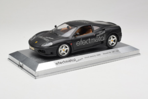 Ferrari 360 Modena Efecmetal Juodas Matinis Riboto Leidimo Exclusive Cars 1:18 EC003 Metalas - nuotrauka 2 iš 8