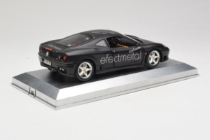 Ferrari 360 Modena Efecmetal Juodas Matinis Riboto Leidimo Exclusive Cars 1:18 EC003 Metalas - nuotrauka 4 iš 8