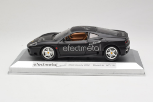 Ferrari 360 Modena Efecmetal Juodas Matinis Riboto Leidimo Exclusive Cars 1:18 EC003 Metalas