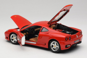 Ferrari 360 Modena Energizer Raudonas Bburago 1:18 3358-P3 Metalas - nuotrauka 5 iš 8