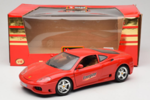 Ferrari 360 Modena Energizer Raudonas Bburago 1:18 3358-P3 Metalas - nuotrauka 8 iš 8
