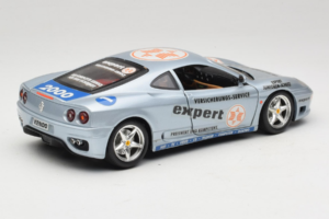 Ferrari 360 Modena Expert #1 Sidabrinis Bburago 1:18 3348-S1 Metalas - nuotrauka 3 iš 8
