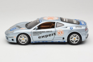 Ferrari 360 Modena Expert #1 Sidabrinis Bburago 1:18 3348-S1 Metalas - nuotrauka 4 iš 8