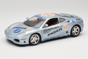 Ferrari 360 Modena Expert #1 Sidabrinis Bburago 1:18 3348-S1 Metalas
