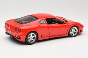 Ferrari 360 Modena Raudonas Bburago 1:18 3358 Metalas - nuotrauka 3 iš 8