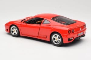 Ferrari 360 Modena Raudonas Bburago 1:18 3358 Metalas - nuotrauka 7 iš 8