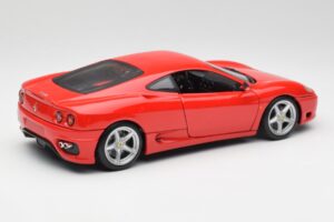 Ferrari 360 Modena Raudonas Hot Wheels 1:18 25736 Metalas - nuotrauka 3 iš 8
