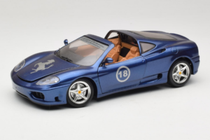 Ferrari 360 Modena Targa Ribotasis Leidimas 333 vnt Violetinis Metallic Bburago 1:18 3348-F1 Metalas