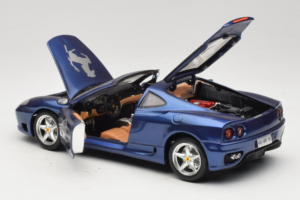 Ferrari 360 Modena Targa Ribotasis Leidimas 333 vnt Violetinis Metallic Bburago 1:18 3348-F1 Metalas - nuotrauka 5 iš 8