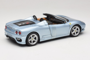 Ferrari 360 Spider Mėlynas The Italian Job Hot Wheels 1:18 P9905 Metalas - nuotrauka 2 iš 6