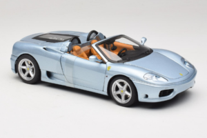 Ferrari 360 Spider Mėlynas The Italian Job Hot Wheels 1:18 P9905 Metalas - nuotrauka 4 iš 6