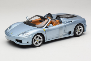 Ferrari 360 Spider Mėlynas The Italian Job Hot Wheels 1:18 P9905 Metalas