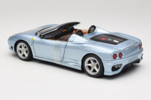 Ferrari 360 Spider Mėlynas The Italian Job Hot Wheels 1:18 P9905 Metalas - nuotrauka 5 iš 6
