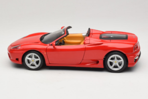 Ferrari 360 Spider Raudonas Hot Wheels 1:18 27774-M1 Metalas - nuotrauka 4 iš 8