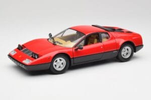 Ferrari 365 GT4/BB Raudonas Kyosho 1:18 08173R Metalas