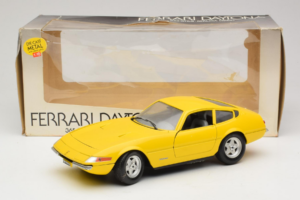 Ferrari 365 GTB/4 Daytona Geltonas Techno Giodi 1:18 40011-Y1 Metalas - nuotrauka 7 iš 7