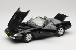 Ferrari 365 GTB/4 Daytona Kabrioletas Juodas Techno Giodi 1:18 40011-B1 Metalas - nuotrauka 2 iš 8
