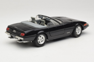 Ferrari 365 GTB/4 Daytona Kabrioletas Juodas Techno Giodi 1:18 40011-B1 Metalas - nuotrauka 3 iš 8