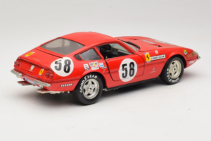 Ferrari 365 GTB/4 Daytona Berlinetta #58 Raudonas Techno Giodi 1:18 40011 Metalas - nuotrauka 3 iš 8