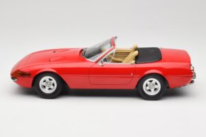 Ferrari 365 GTB/4 Daytona Spyder Series II Rosso Dino KK-Scale 1:18 KKDC180621 Metalas - nuotrauka 3 iš 6