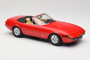 Ferrari 365 GTB/4 Daytona Spyder Series II Rosso Dino KK-Scale 1:18 KKDC180621 Metalas - nuotrauka 4 iš 6