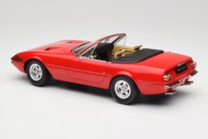 Ferrari 365 GTB/4 Daytona Spyder Series II Rosso Dino KK-Scale 1:18 KKDC180621 Metalas - nuotrauka 5 iš 6