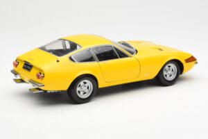 Ferrari 365 GTB/4 Daytona Geltonas Kyosho 1:18 08162Y Metalas - nuotrauka 3 iš 8