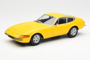 Ferrari 365 GTB/4 Daytona Geltonas Kyosho 1:18 08162Y Metalas