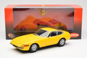 Ferrari 365 GTB/4 Daytona Geltonas Kyosho 1:18 08162Y Metalas - nuotrauka 8 iš 8