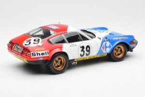 Ferrari 365 GTB/4 #39 J-C. Andruet / Lena 24 Hours of Le Mans 1972 Kyosho 1:18 08164E Metalas - nuotrauka 3 iš 8