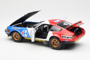 Ferrari 365 GTB/4 #39 J-C. Andruet / Lena 24 Hours of Le Mans 1972 Kyosho 1:18 08164E Metalas - nuotrauka 5 iš 8