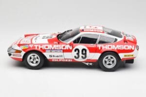 Ferrari 365 GTB4 Competizione #39 1973 Kyosho 1:18 08164F Metalas - nuotrauka 4 iš 8