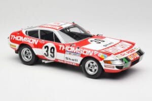 Ferrari 365 GTB4 Competizione #39 1973 Kyosho 1:18 08164F Metalas - nuotrauka 6 iš 8