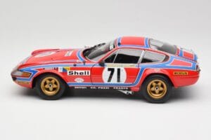 Ferrari 365 GTB4 Competizione #71 24 Hours of Le Mans 1974 Kyosho 1:18 08164A Metalas - nuotrauka 4 iš 8