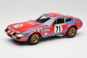 Ferrari 365 GTB4 Competizione #71 24 Hours of Le Mans 1974 Kyosho 1:18 08164A Metalas